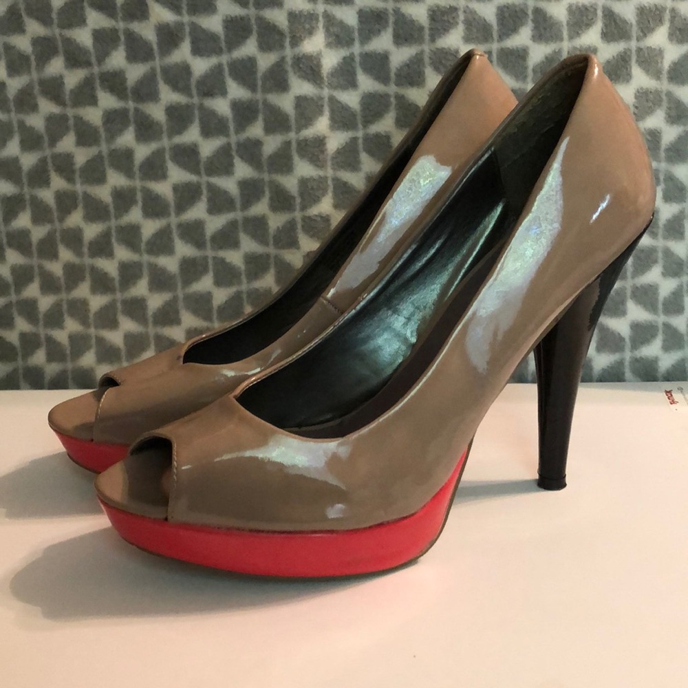 Steve Madden open toe heels